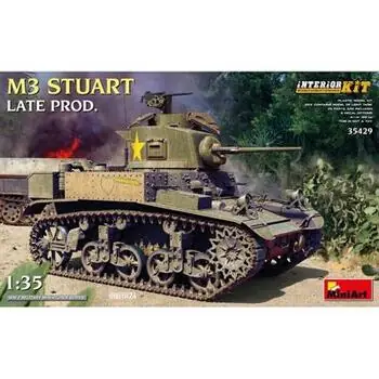 1:35 US M3 Stuart Späte Prod. Interior