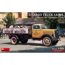 1:35 3t Cargo Truck 3,6-36S Pritschenw.
