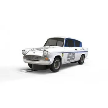 1:32 Ford Anglia Silver 56