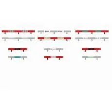 1:32 Scalextric Leitplanken-Set (6+6)