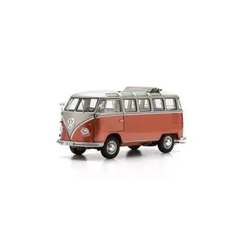 1:18 VW T1 Samba 1962 Ora./Metallgrau DC