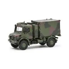 1:87 Unimog U5023 Funkcontainer Camo 1:87 Unimog U5023 Funkcontainer Camo