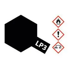 LP-3 Schwarz matt 10ml