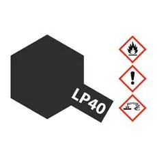 LP-40 Metallic-Schwarz glzd. 10ml