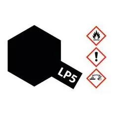 LP-5 Schwarz seidenmatt 10ml
