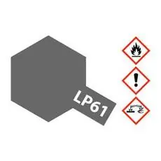 LP-61 Metallic Grau matt 10ml