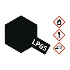 LP-65 Gummi-Schwarz matt 10ml