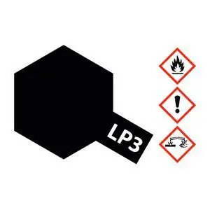 LP-3 Schwarz matt 10ml