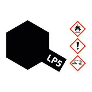 LP-5 Schwarz seidenmatt 10ml