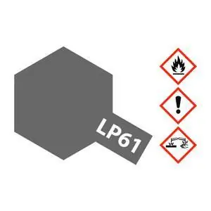 LP-61 Metallic Grau matt 10ml