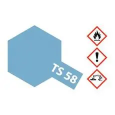TS-58 Hellblau Perleffekt glänzend 100ml