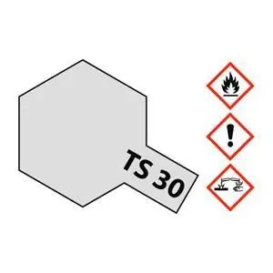 TS-30 Metallic Silber glänzend 100ml