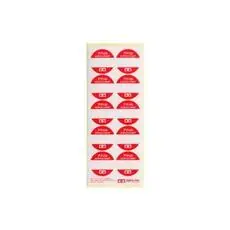 Label X/XF-Mischglas 23/10ml rund *