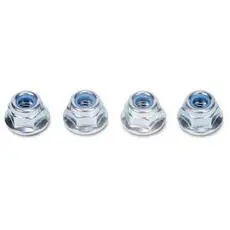 M4/4mm Sicherungsmutter mit Flansch (4)