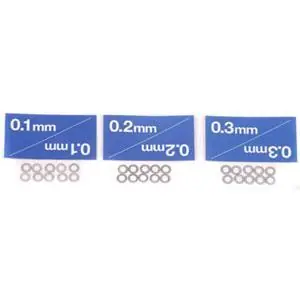 Distanzscheiben-Set 3mm (10) 0,1/0,2/0,3