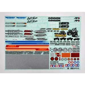 TAMIYA Dekorbogen Off-Road