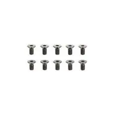 3x6mm 6-Kant-Senkkopf Schraube Stahl(10)