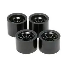 F104 Felgen (4) schwarz für Moosgummi