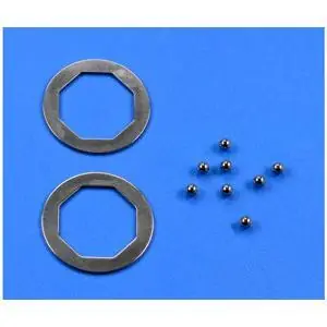 F104 Kugeln/Druckplatten-Satz 3mm (8)Kd.