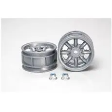 M-Chassis 8-Speichen Felgen (2) silber