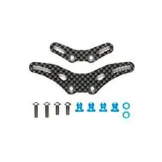 M-08C TRF Dämpferhalterung Carbon (1+1)