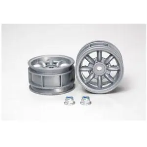 M-Chassis 8-Speichen Felgen (2) silber
