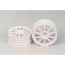 1:10 Felgen (2) 10-Speich. weiß 26mm