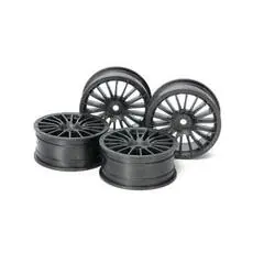 1:10 Felgen (4) 18-Speichen hart 24mm