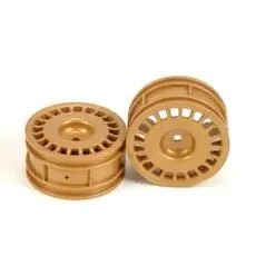 1:10 Felgen (2) Rally-Dish gold 26mm