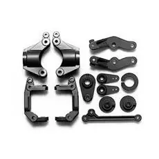 TA-03F/R C-Teile Lenkhebel/C-Halter (2)