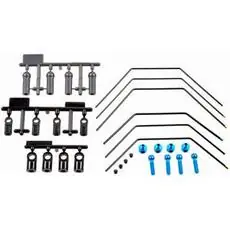 TA-07/TRF418/417 Stabi-Set vo./hi. (3+3)