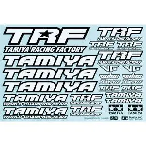 TRF Sticker-Set schwarz/weiss