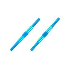 Alu Li/Re-Gewindestangen 3x42mm (2) blau