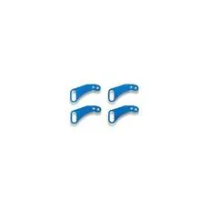 TRF421X Alu Anlenkhebel (4) Blau TRF421X Alu Anlenkhebel (4) Blau