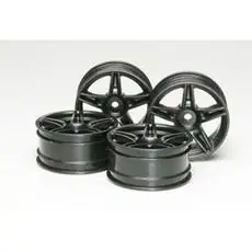 1:10 Felgen (4) Twin schwarz 26mm