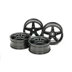 1:10 Felgen (4) 5-Dop.-Sp. Sw 24mm +2