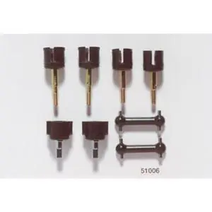 TT-01/E/R Radachsen/Antriebswel.-Set (2)