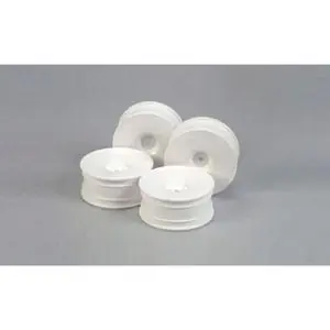 1:10 Dish-Felgen 24mm weiss (4) Offset+2