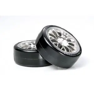 1:10 Super Drifträder (2) Y/Chrom 24mm