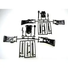 TT-02B C-Teile Querlenker/Kar.-Halter