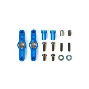 TT-02 Alu Lenkhebel-Set Blau eloxiert