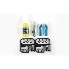 1:14 Truck Öldruckstoßdämpfer blau (2)