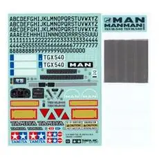 Aufkleber MAN TGX 18.540 XLX 56329