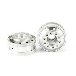1:14 Truckfelgen (2) vorne Chrom matt
