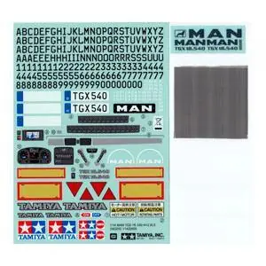 Aufkleber MAN TGX 18.540 XLX 56329