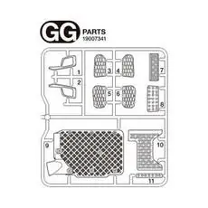 GG-Teile Trittstufen Scania S770 56368