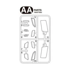 AA-Teile Glasteile Scheinw. S770 56368