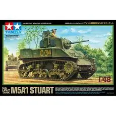 1:48 US M5A1 Stuart Light Tank (1)
