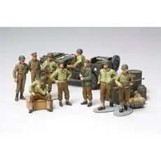 1:48 US Willys Jeep m. Fig.-Set (9)