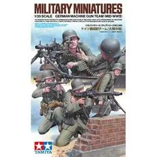 1:35 Fig.-Set Dt. MG Truppen (5) Mit.WW2